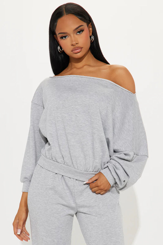 ROBYN OFF SHOULDER PANT
