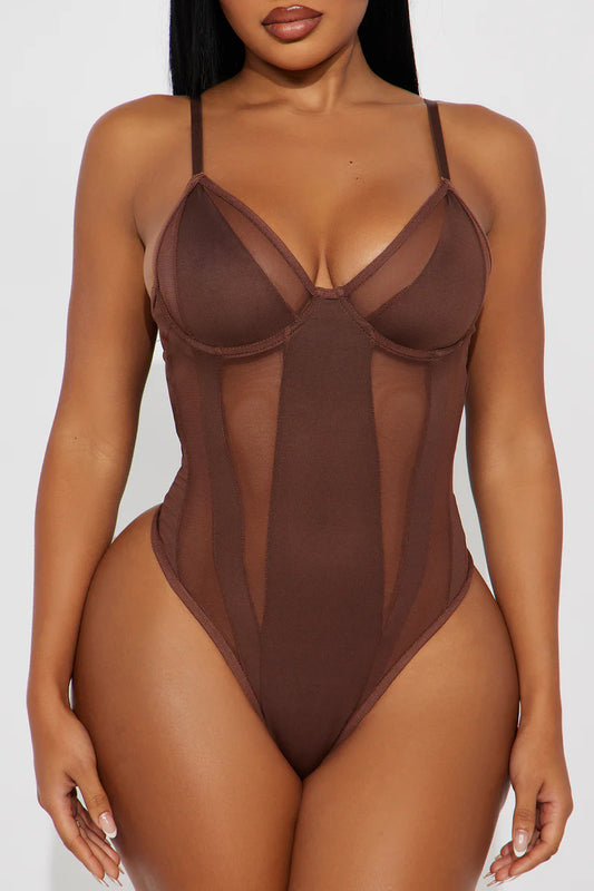 HIDING IN THE SHADOW MESH TEDDY