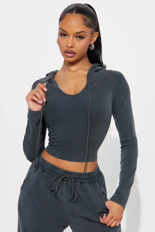 KEEP IT CASUAL WASHED PANT SET