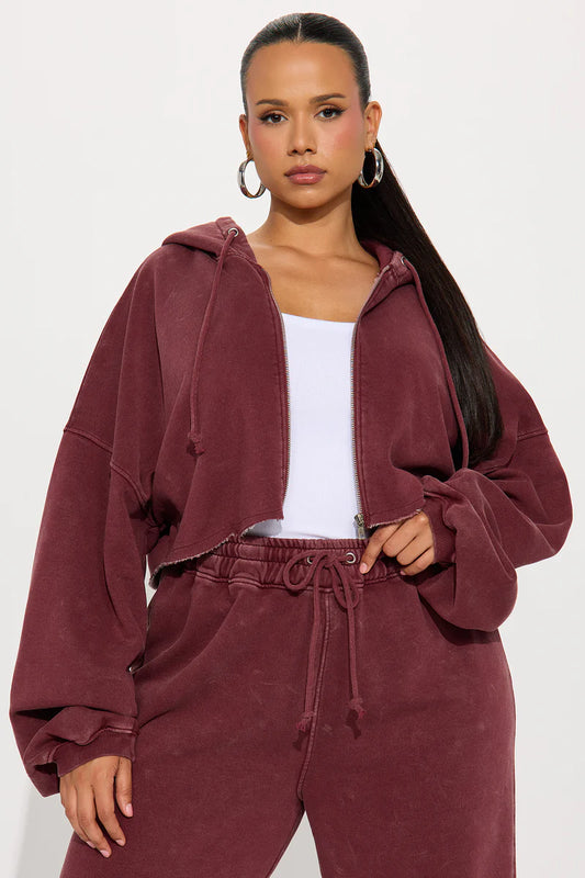 ON THE GO FLEECE PANT SET