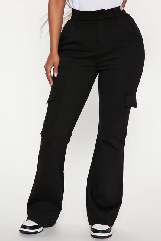 BE ABOUT IT FLARE CARGO PANT