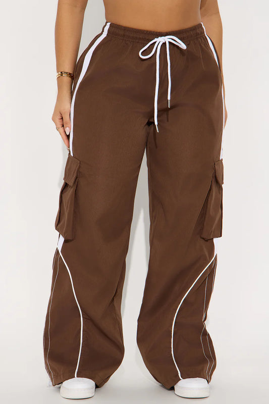 GET TO KNOW ME CARGO TRACK PANT