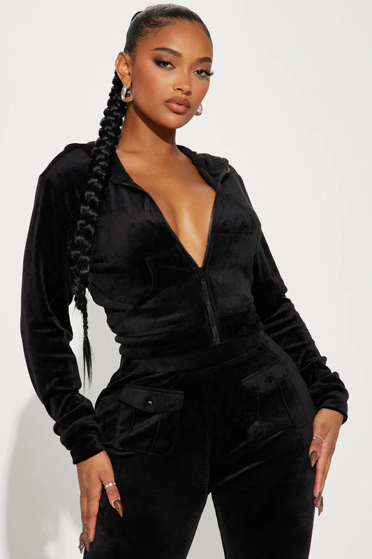 MY FAVORITE VELOUR PANT SET