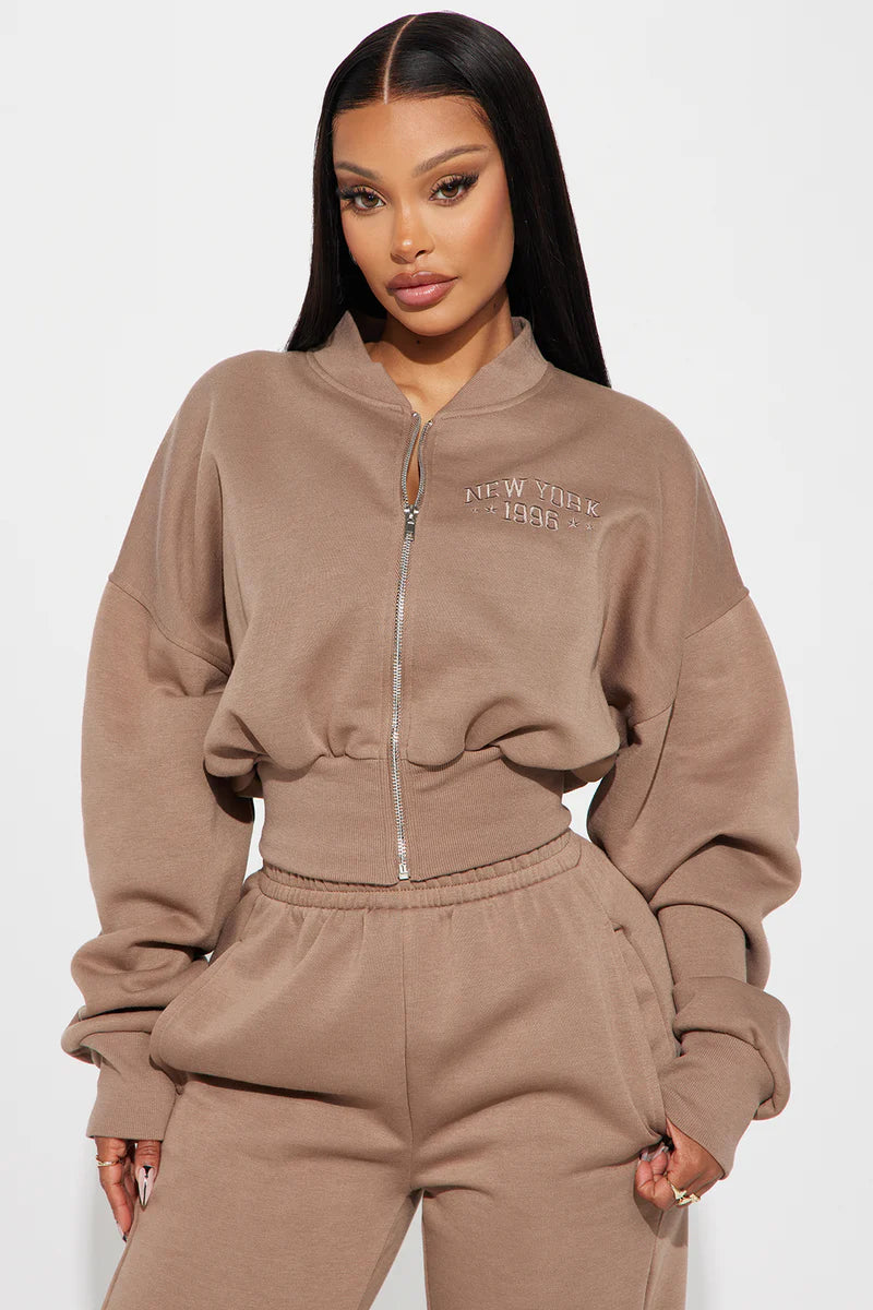 NEW YORK FLEECE PANT SET