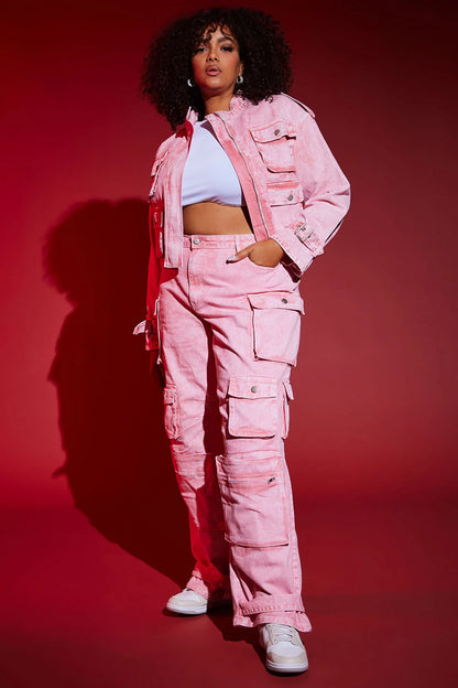 BILLIE LOW SLUNG CARGO JEANS