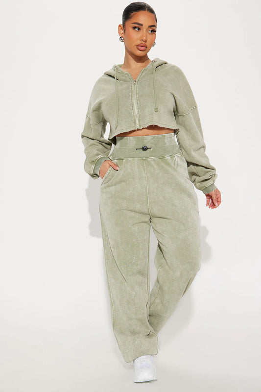TAMARA WASHED JOGGER SET