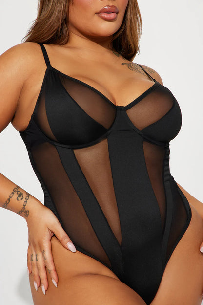 HIDING IN THE SHADOW MESH TEDDY