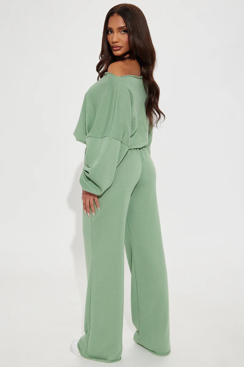 ROBYN OFF SHOULDER PANT