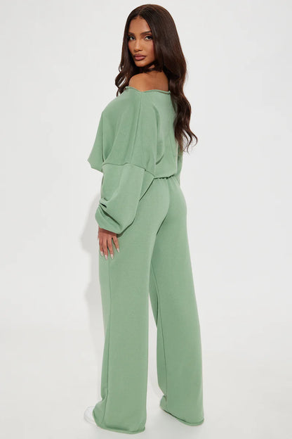 ROBYN OFF SHOULDER PANT