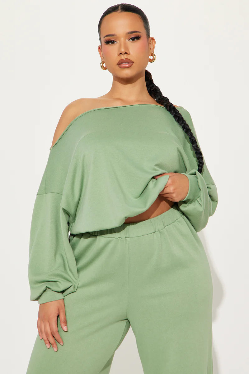 ROBYN OFF SHOULDER PANT