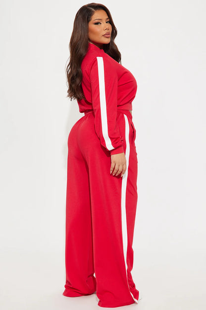 HANGING OUT LATER TRACK PANT SET