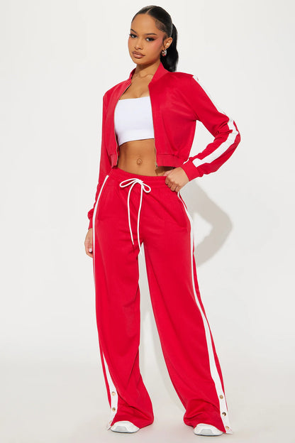 HANGING OUT LATER TRACK PANT SET