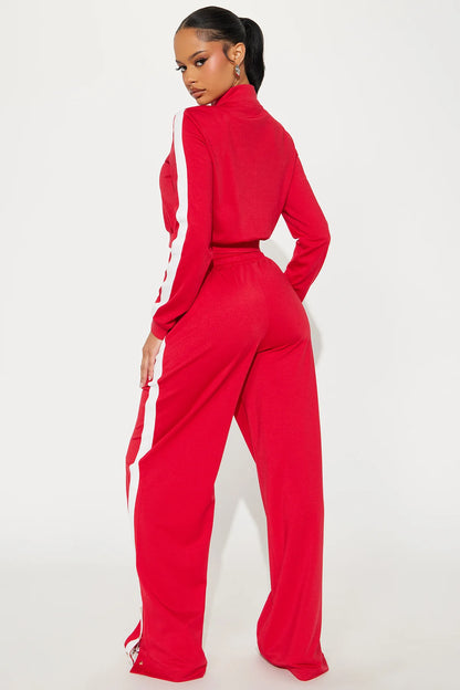 HANGING OUT LATER TRACK PANT SET