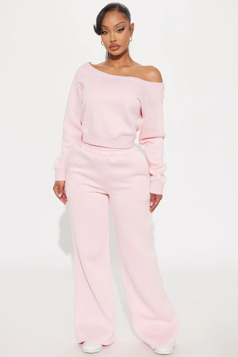 SAMMIE FLEECE PANT SET