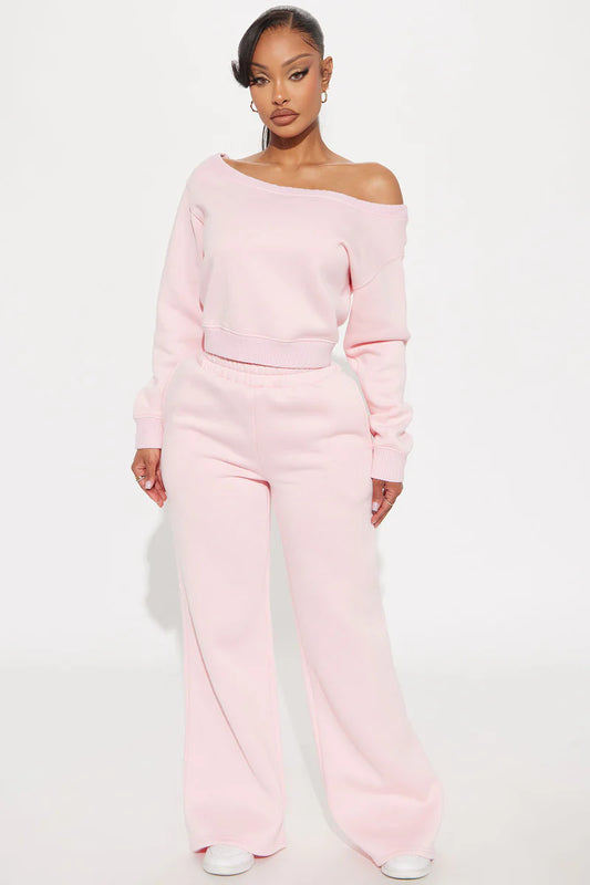 SAMMIE FLEECE PANT SET