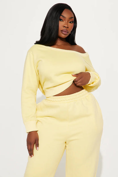 SAMMIE FLEECE PANT SET