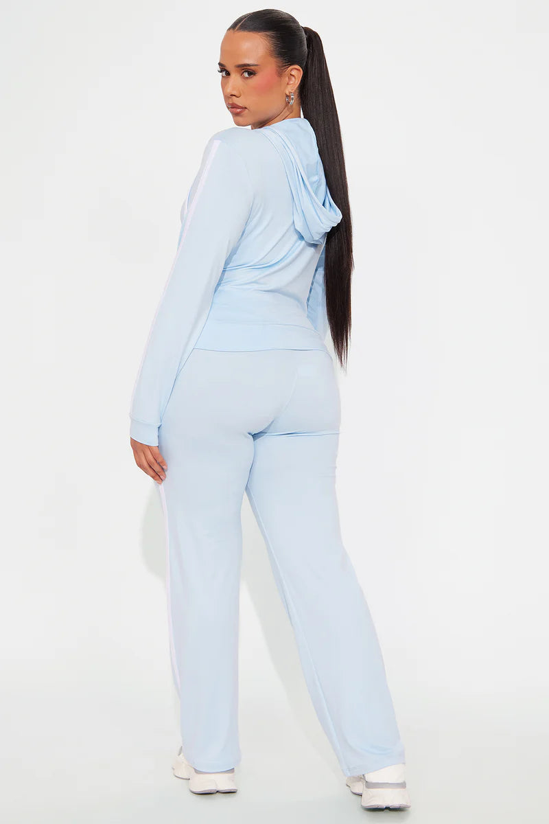 TENNIS COURTS WIDE LEG PANT SET