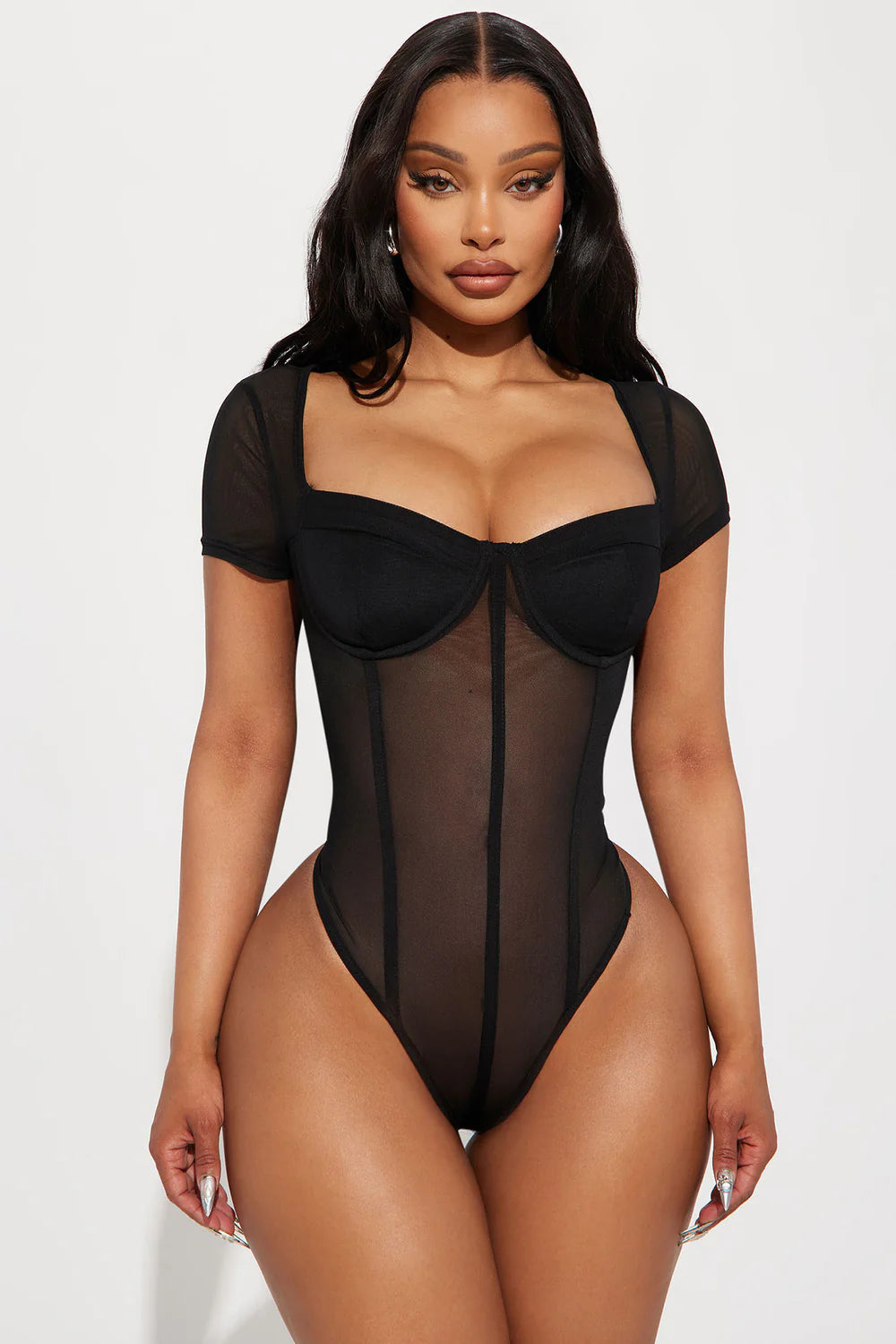 MILA MESH BODYSUIT