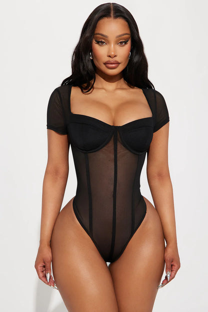 MILA MESH BODYSUIT