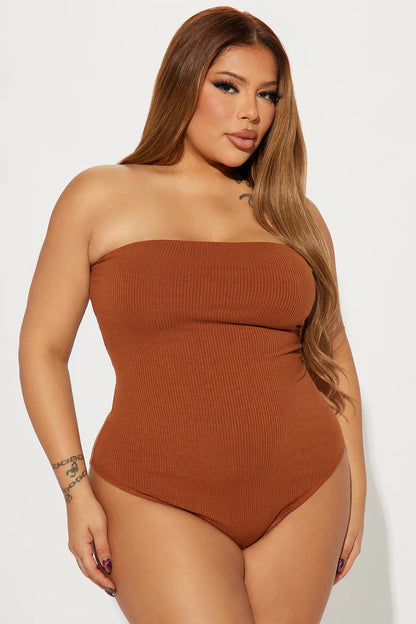 DEMI DOUBLE LINED TUBE BODYSUIT