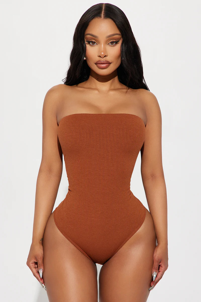 DEMI DOUBLE LINED TUBE BODYSUIT