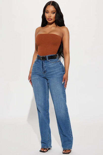 DEMI DOUBLE LINED TUBE BODYSUIT