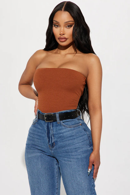 DEMI DOUBLE LINED TUBE BODYSUIT