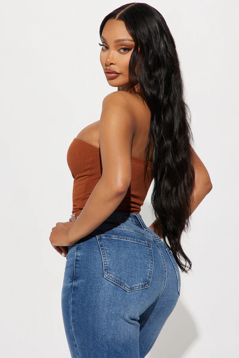 DEMI DOUBLE LINED TUBE BODYSUIT