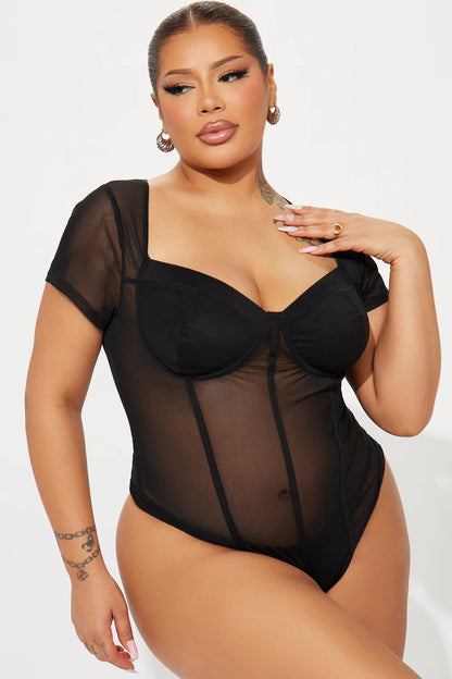 MILA MESH BODYSUIT