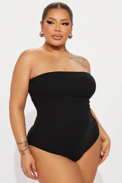 DEMI DOUBLE LINED TUBE BODYSUIT