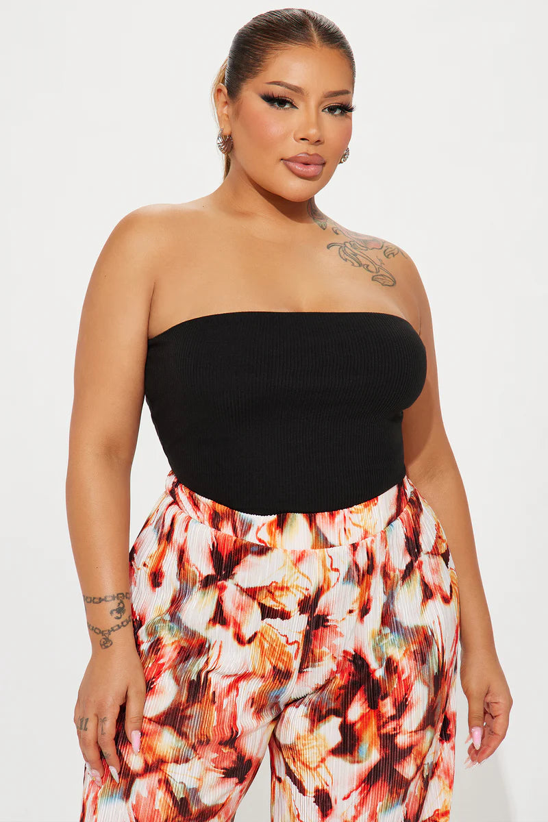 DEMI DOUBLE LINED TUBE BODYSUIT