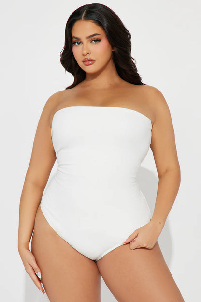 DEMI DOUBLE LINED TUBE BODYSUIT