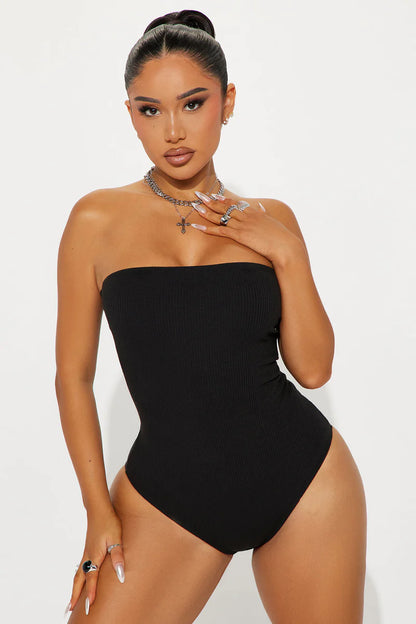 DEMI DOUBLE LINED TUBE BODYSUIT