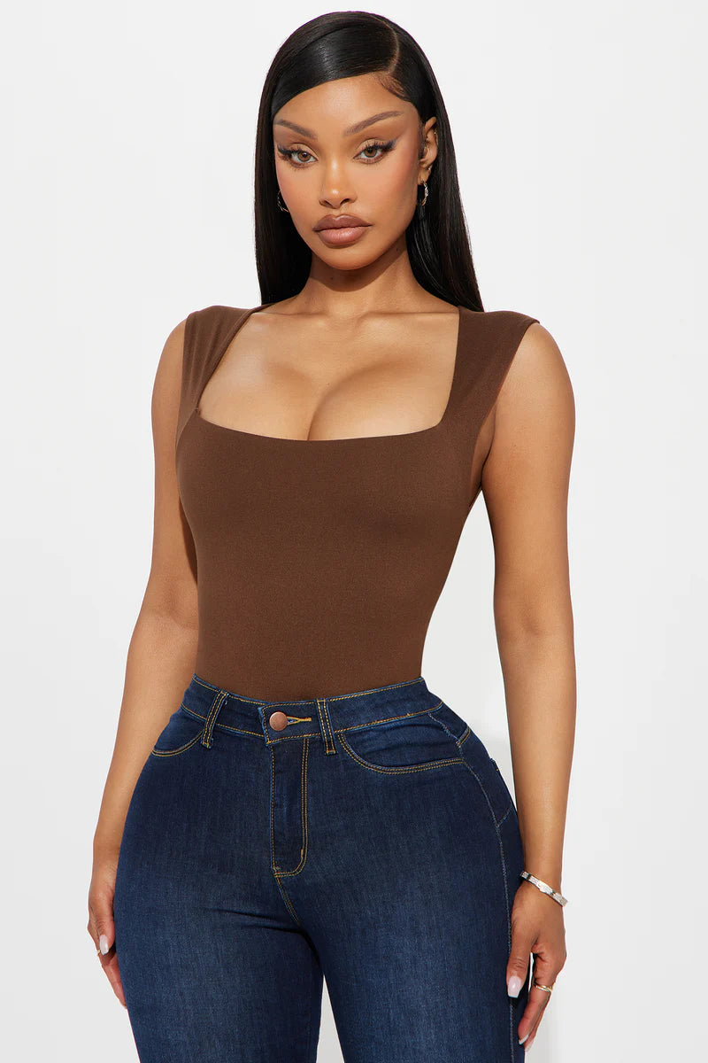 SERENA SQUARE NECK BODYSUIT