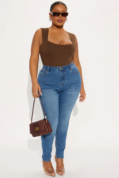 SERENA SQUARE NECK BODYSUIT