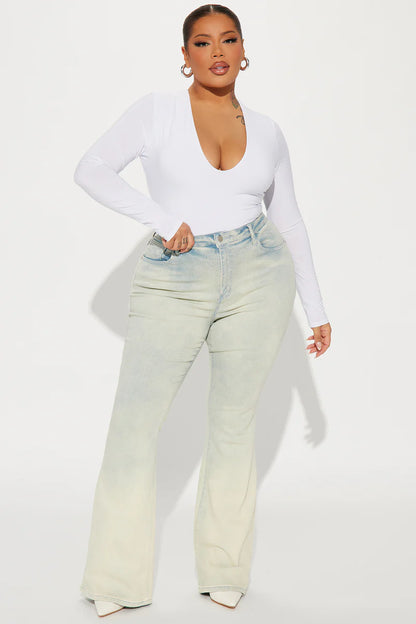 TAKE THE PLUNGE LINED LONG SLEEVE BODYDUIT