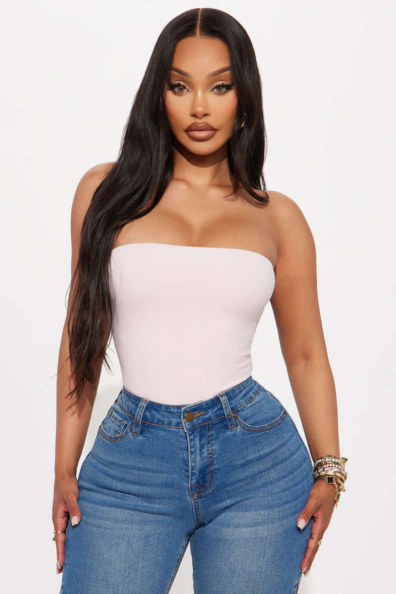DEMI DOUBLE LINED TUBE BODYSUIT