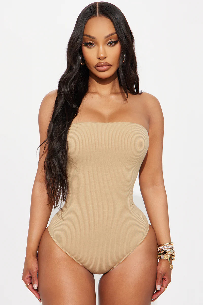 DEMI DOUBLE LINED TUBE BODYSUIT