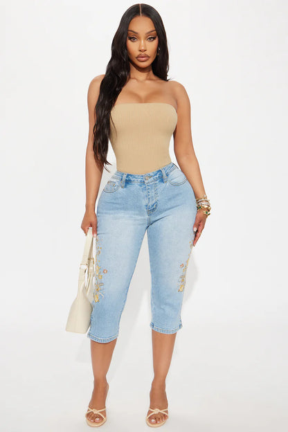 DEMI DOUBLE LINED TUBE BODYSUIT