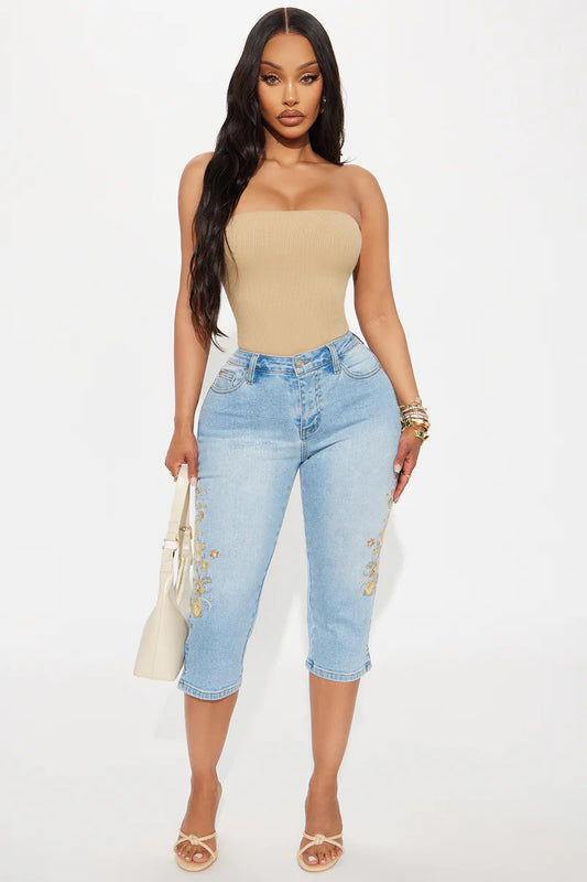 DEMI DOUBLE LINED TUBE BODYSUIT