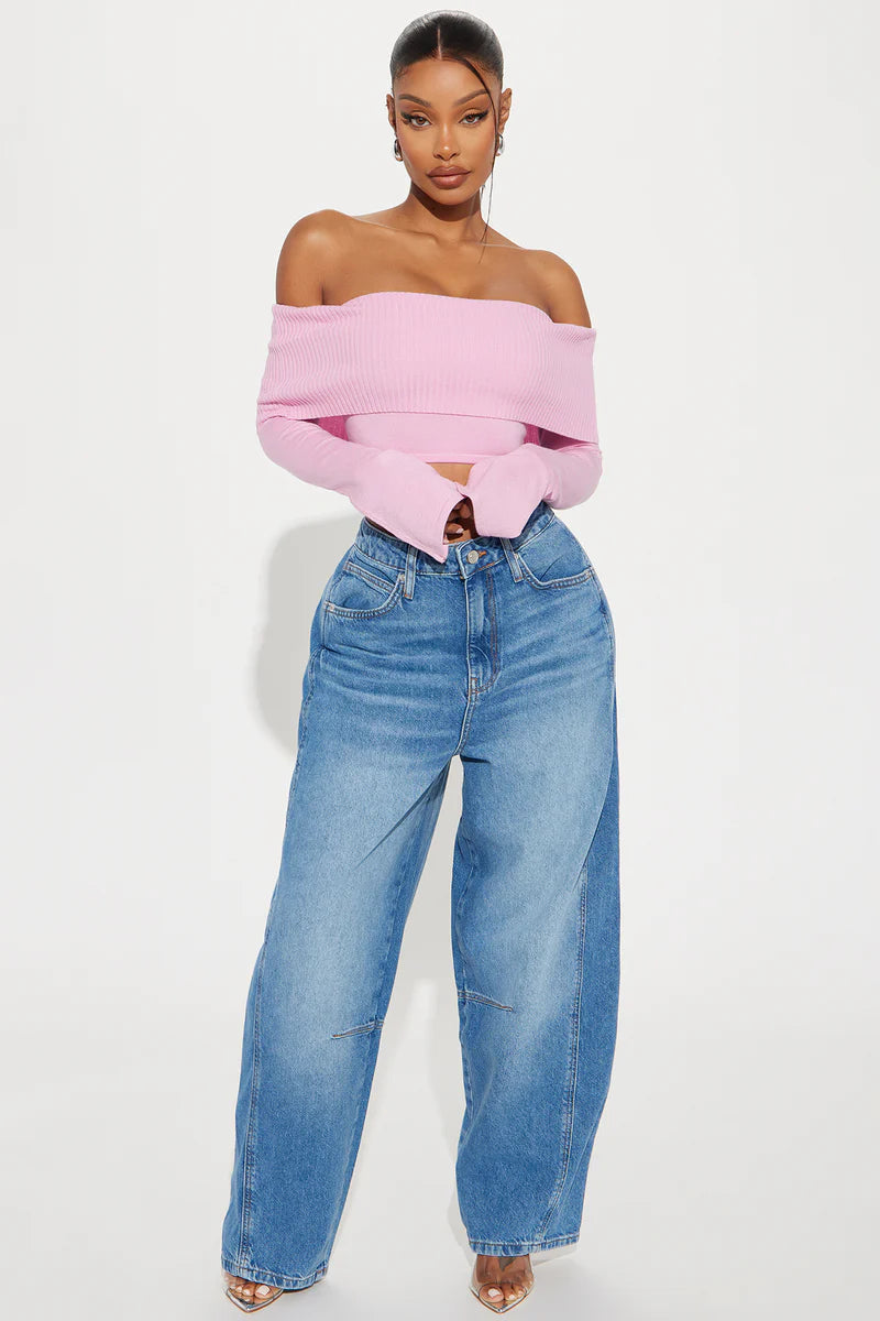 POLLY OFF SHOULDER SEATER