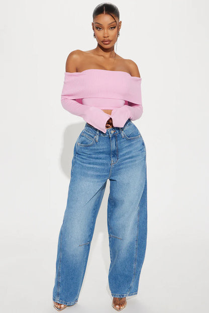 POLLY OFF SHOULDER SEATER