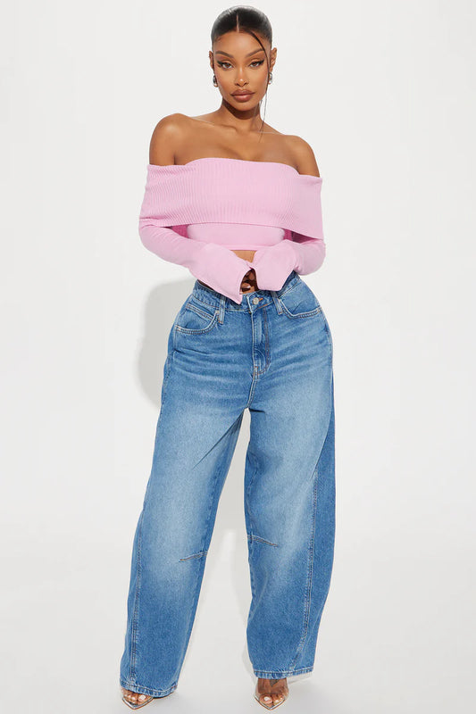 POLLY OFF SHOULDER SEATER