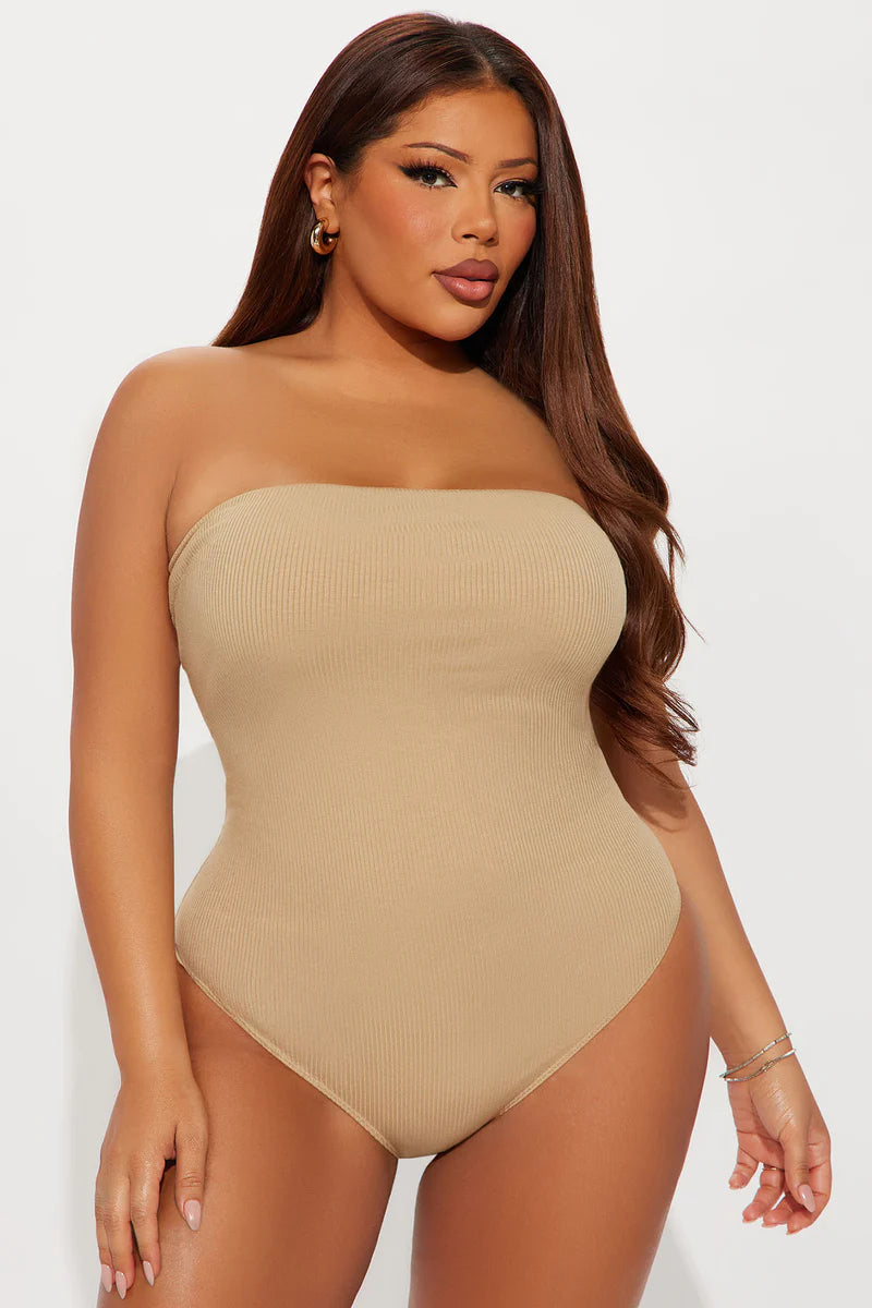 DEMI DOUBLE LINED TUBE BODYSUIT