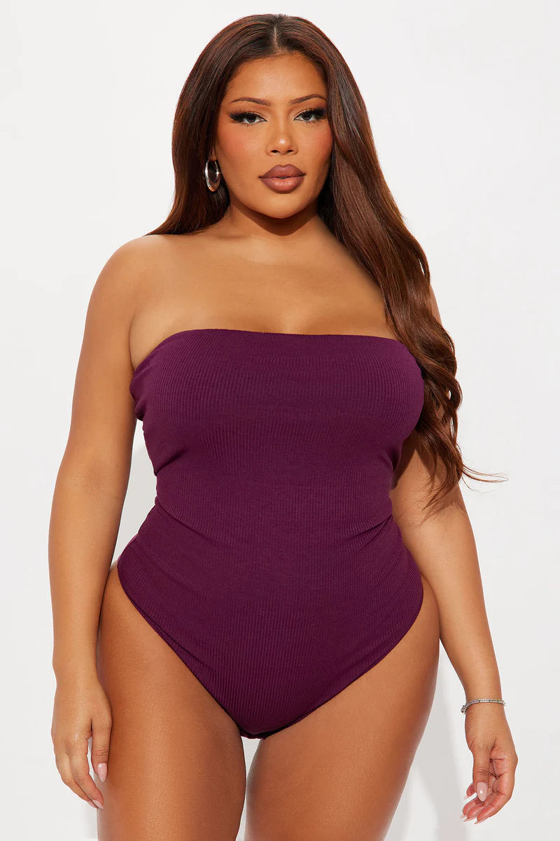DEMI DOUBLE LINED TUBE BODYSUIT