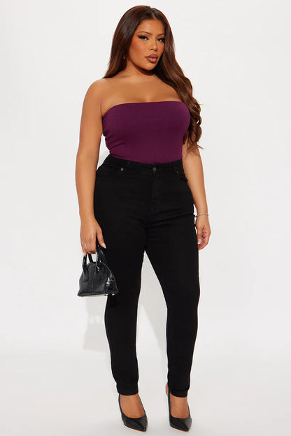 DEMI DOUBLE LINED TUBE BODYSUIT