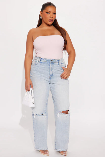 DEMI DOUBLE LINED TUBE BODYSUIT