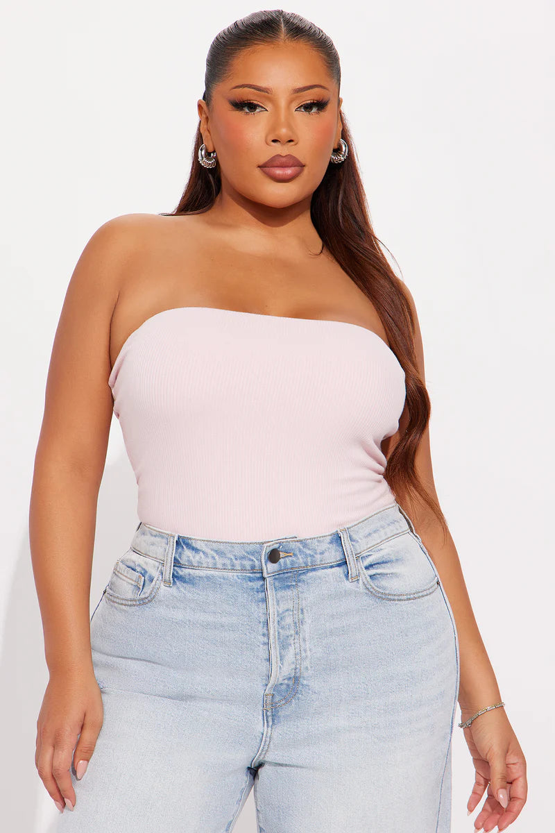 DEMI DOUBLE LINED TUBE BODYSUIT