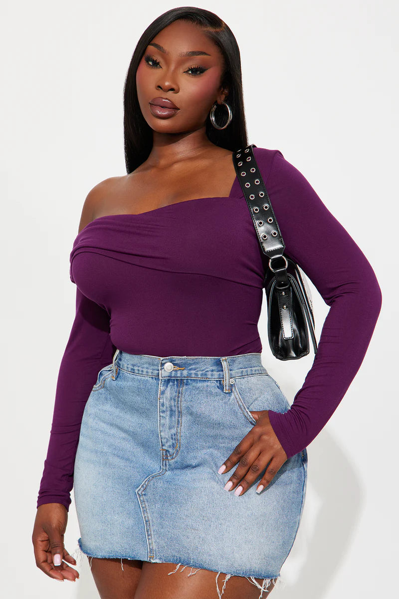 GIA ONE SHOULDER BODYSUIT