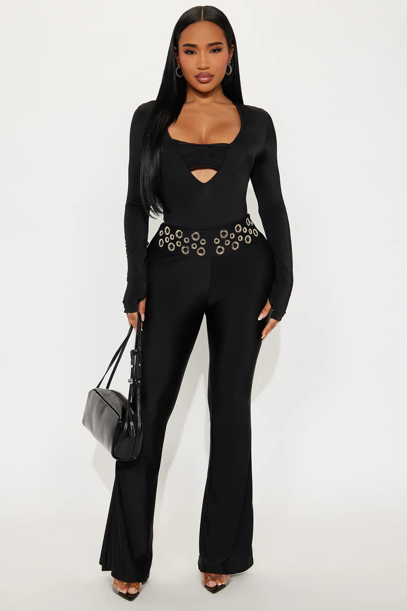 STANDING OVATION LONG SLEEVE HIGT CUT